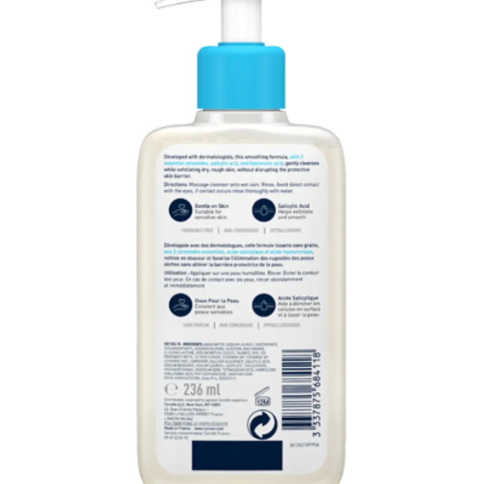 CeraVe SA Anti-Ruwe Huid Reiniging 236 ml