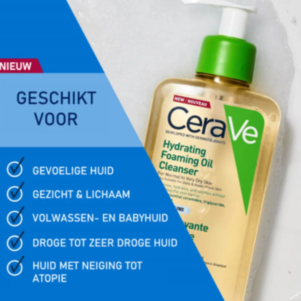 CeraVe Schuimende Reinigingsolie 473 ml