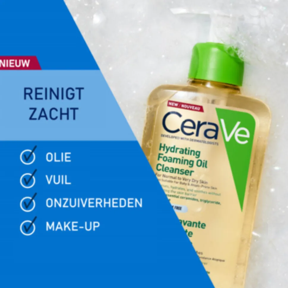 CeraVe Schuimende Reinigingsolie 473 ml