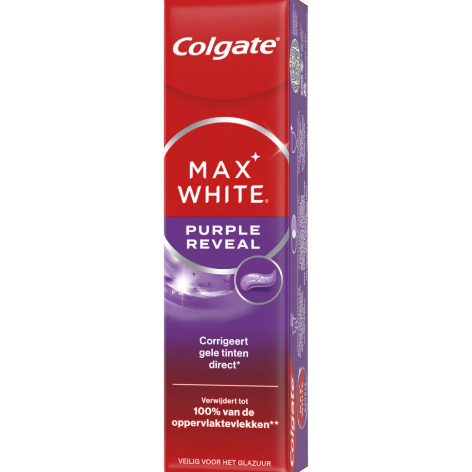 Colgate Tandpasta Max White Purple Reveal 75 ml