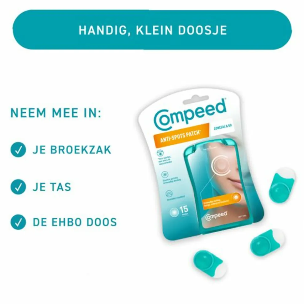 Compeed Anti Spots Small 15 stuks