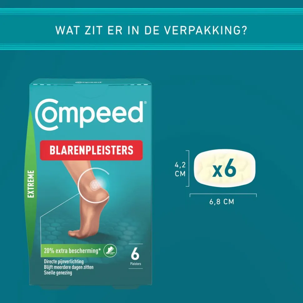 Compeed Blarenpeister Extreme 6 stuks