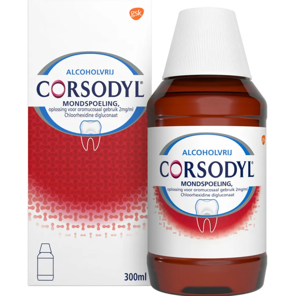 Corsodyl Mondspoeling 300 ml