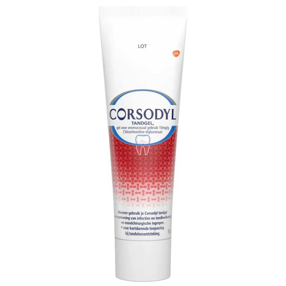 Corsodyl Tandgel 50 gr