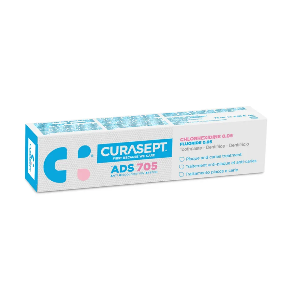 Curasept Gel-Tandpasta 0,05% CHX 75 ml