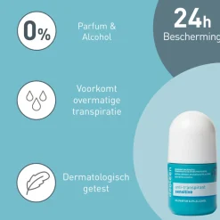 Deoleen Deodorant Roller Sensitive Anti-Transpirant 50 ml