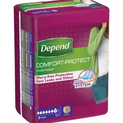 Depend Pants voor Vrouwen Normal L 9 stuks