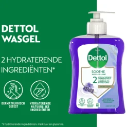 Dettol Handzeep Verzachtend Lavendel 250 ml