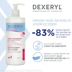 Dexeryl Douchecrème 500 ml