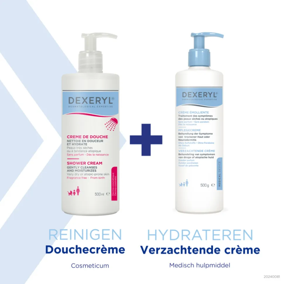 Dexeryl Douchecrème 500 ml