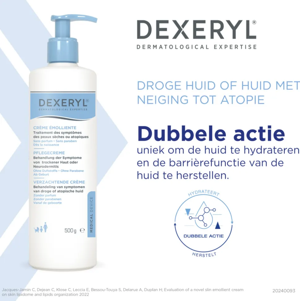 Dexeryl Verzachtende Crème 500 gr