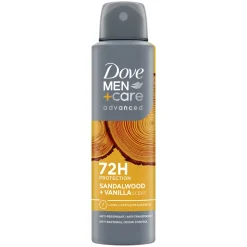 Dove Deodorant Men+ Care Sandalwood & Vanilla 150 ml