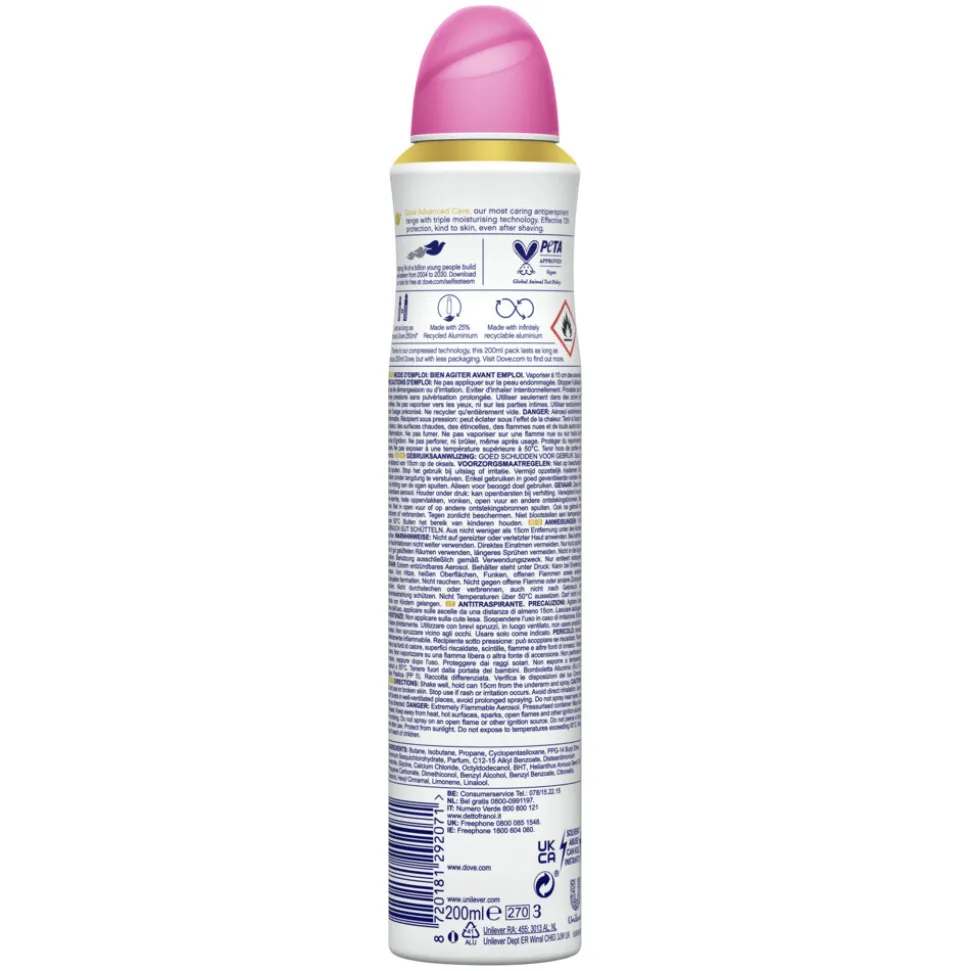 Dove Deodorant Spray Invisible Care 200 ml
