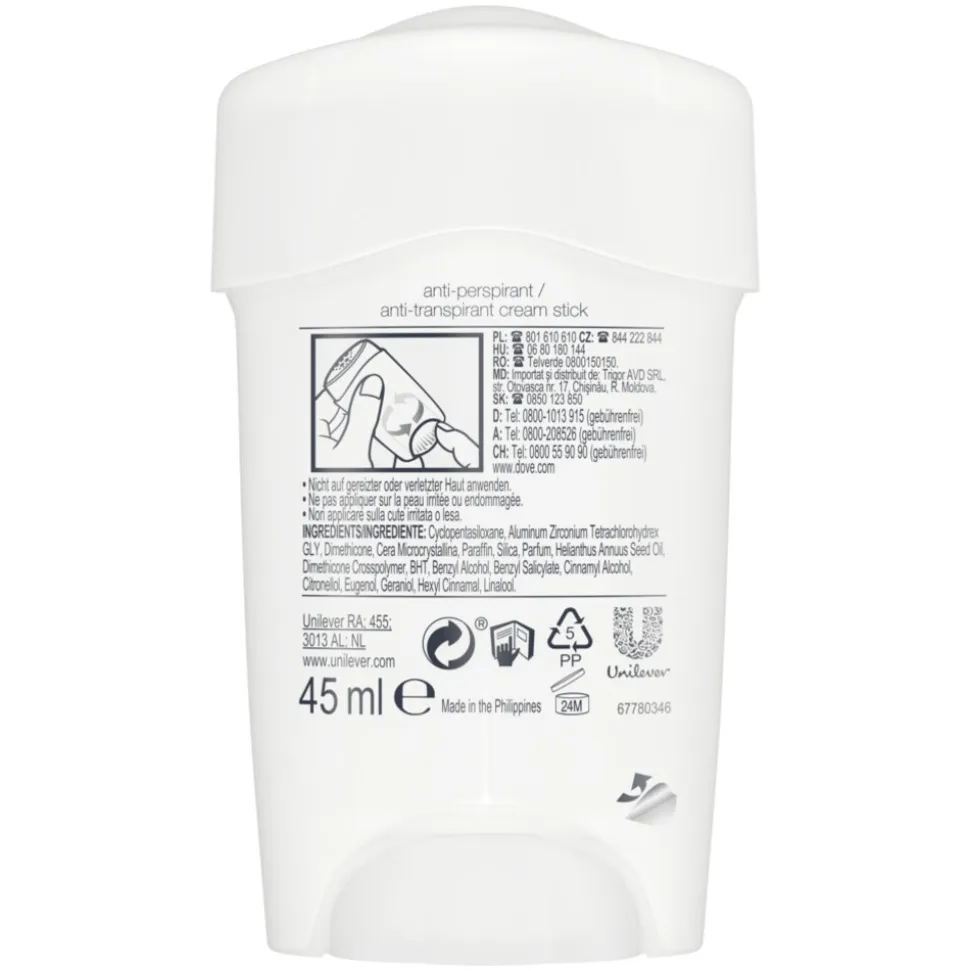 Dove Deodorant Stick Maximum Protection Original 45 ml