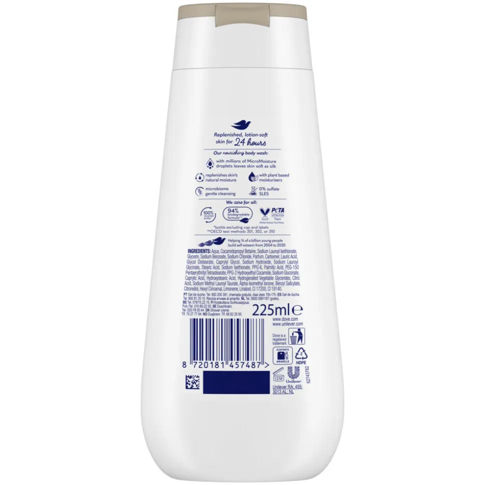 Dove Douchecrème Nourishing Silk 225 ml