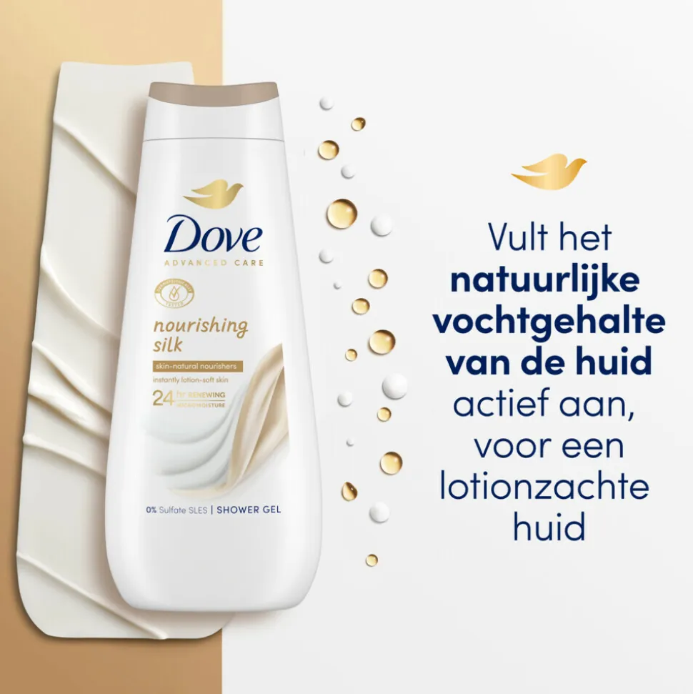 Dove Douchecrème Nourishing Silk 400 ml