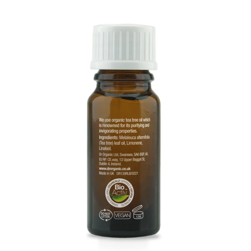Dr. Organic Tea Tree Pure Olie 10 ml