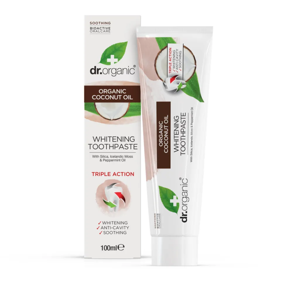 Dr. Organic Virgin Cocosolie Tandpasta 100 ml