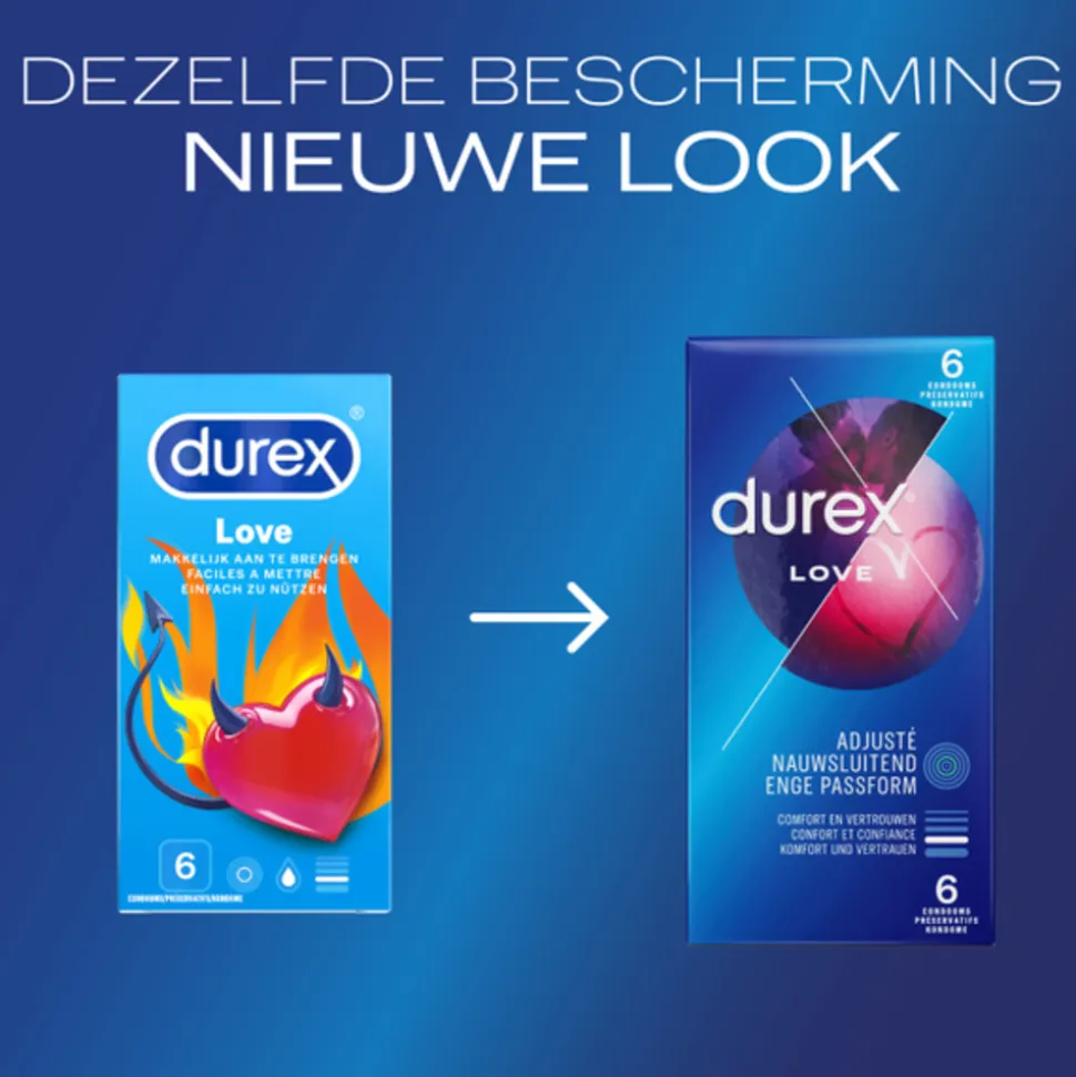 Durex Condooms Love 6 stuks