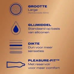 Durex Condooms Nude XL 10 stuks