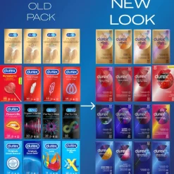 Durex - Pleasure Me Condooms 10 stuks, Orgasm Intense Condooms 10 stuks & Performa Condooms10 stuks - Pakket