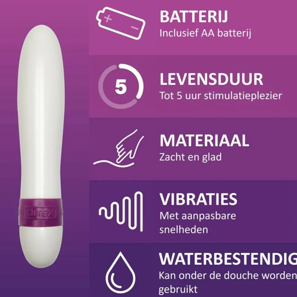 Durex Vibrator Orgasm' Intense Pure Fantasy