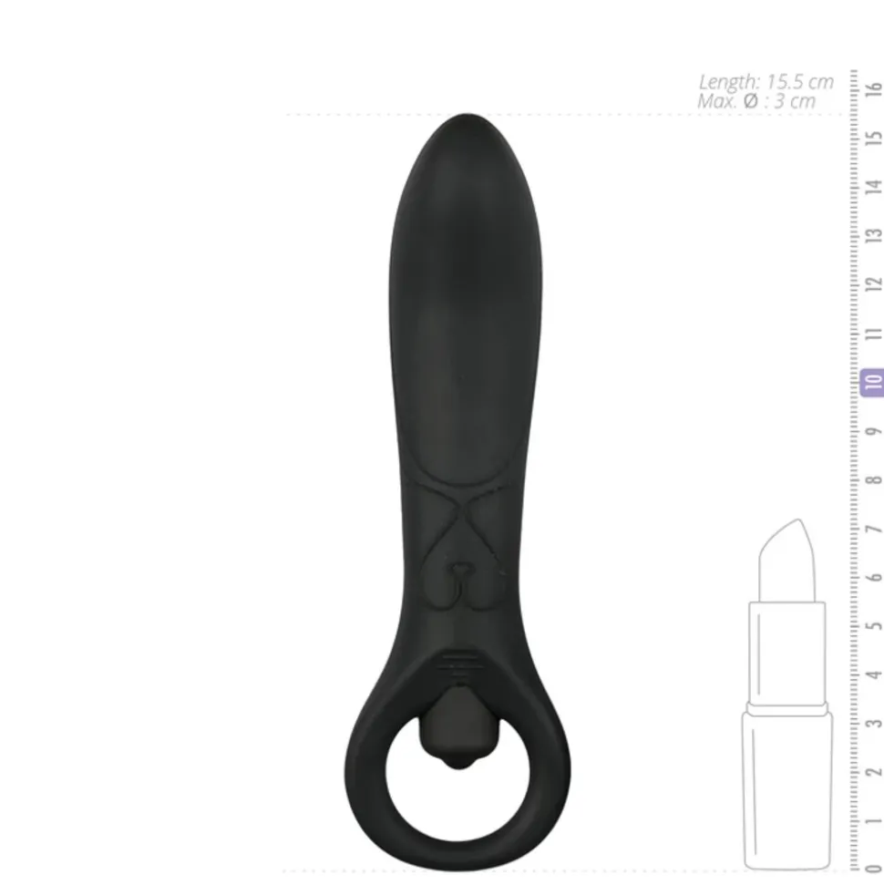 Easytoys Anaal Vibrator Zwart