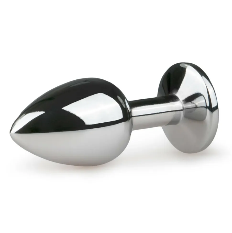 Easytoys Metalen Buttplug Zilver