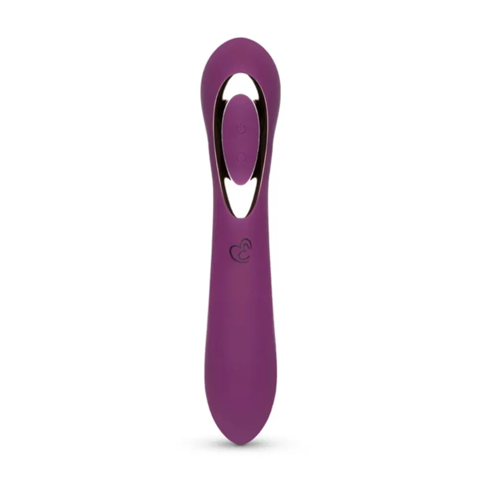 Easytoys Vibrator met Roterende Balletjes