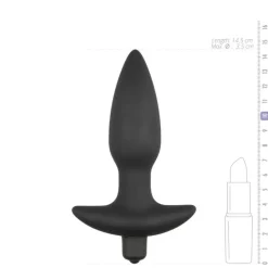 Easytoys Vibrerende Buttplug Zwart