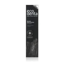 Ecodenta Tandpasta Extra Whitening Black Houtskool 100 ml