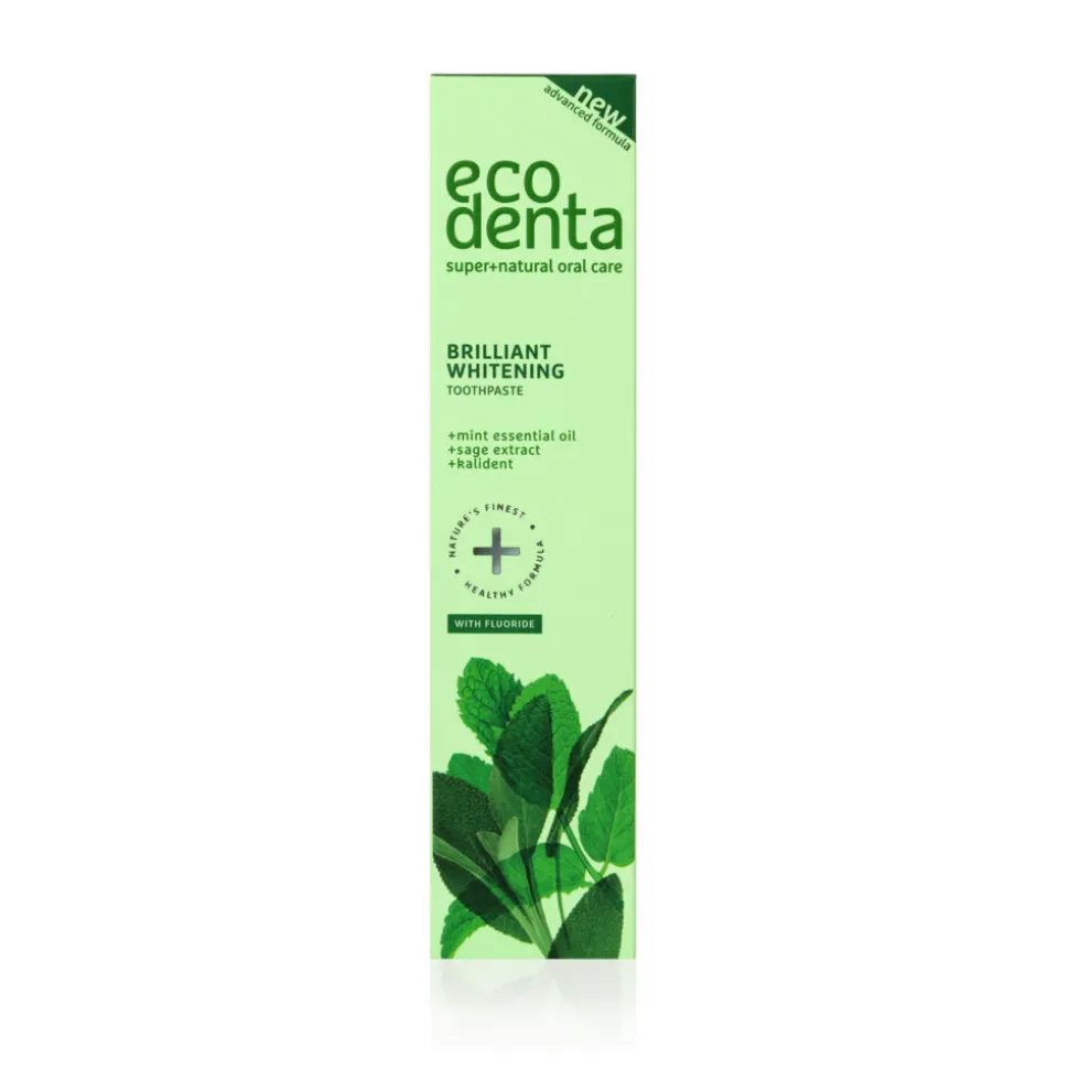 Ecodenta Tandpasta Whitening Muntolie & Salie-extract 100 ml