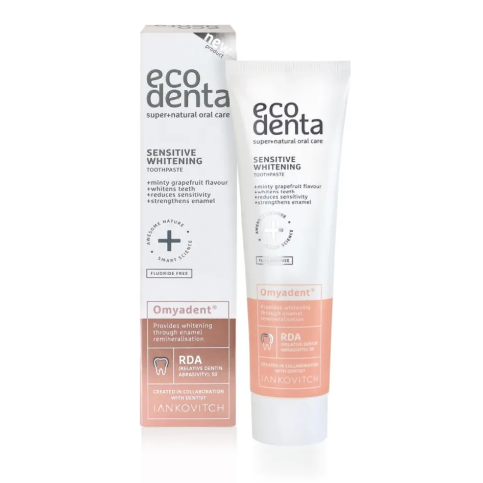 Ecodenta Tandpasta Whitening Sensitive 100 ml