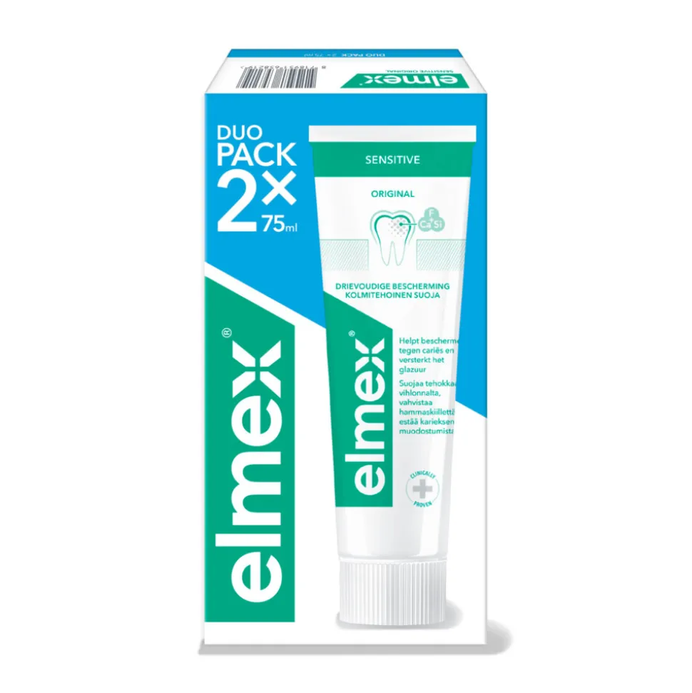 Elmex Tandpasta Sensitive Duopack 2 x 75 ml