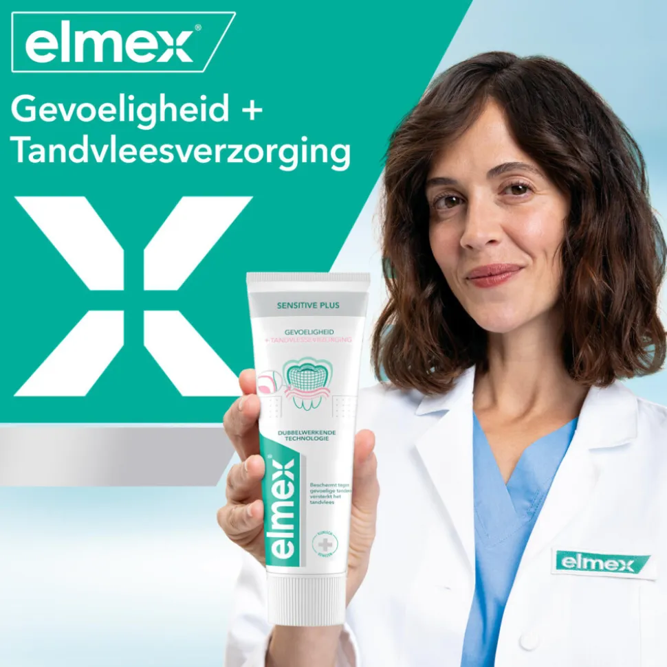 Elmex Tandpasta Sensitive Plus Gum 75 ml
