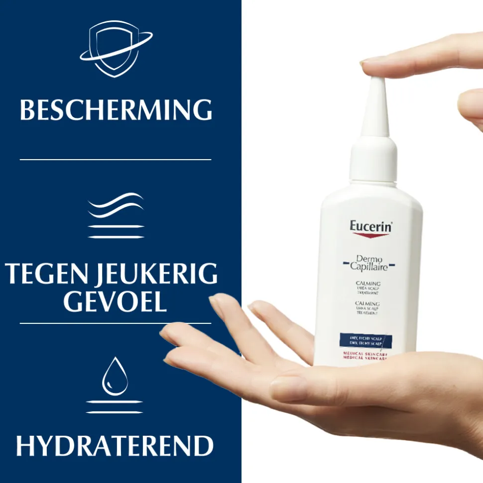 Eucerin DermoCapillaire Kalmerende Urea Behandelende Verzorging 100 ml