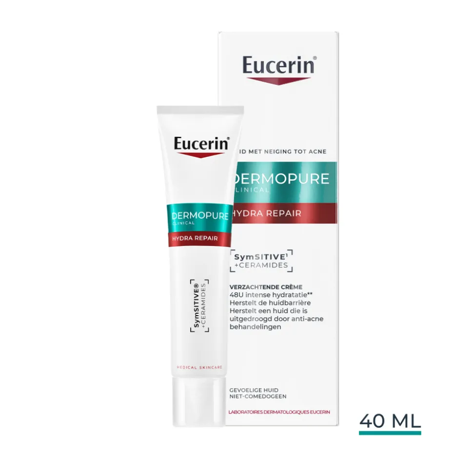 Eucerin DermoPure Clinical Hydra Repair Verzachtende Creme 40 ml
