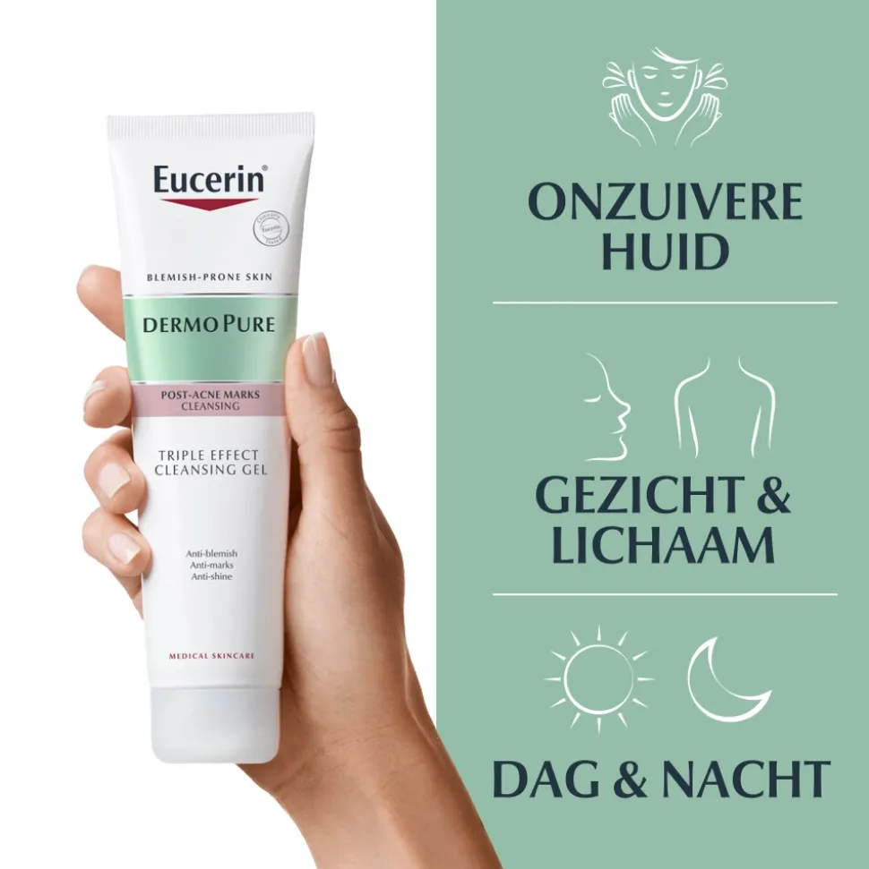 Eucerin DermoPure Triple Action Reinigingsgel 150 ml