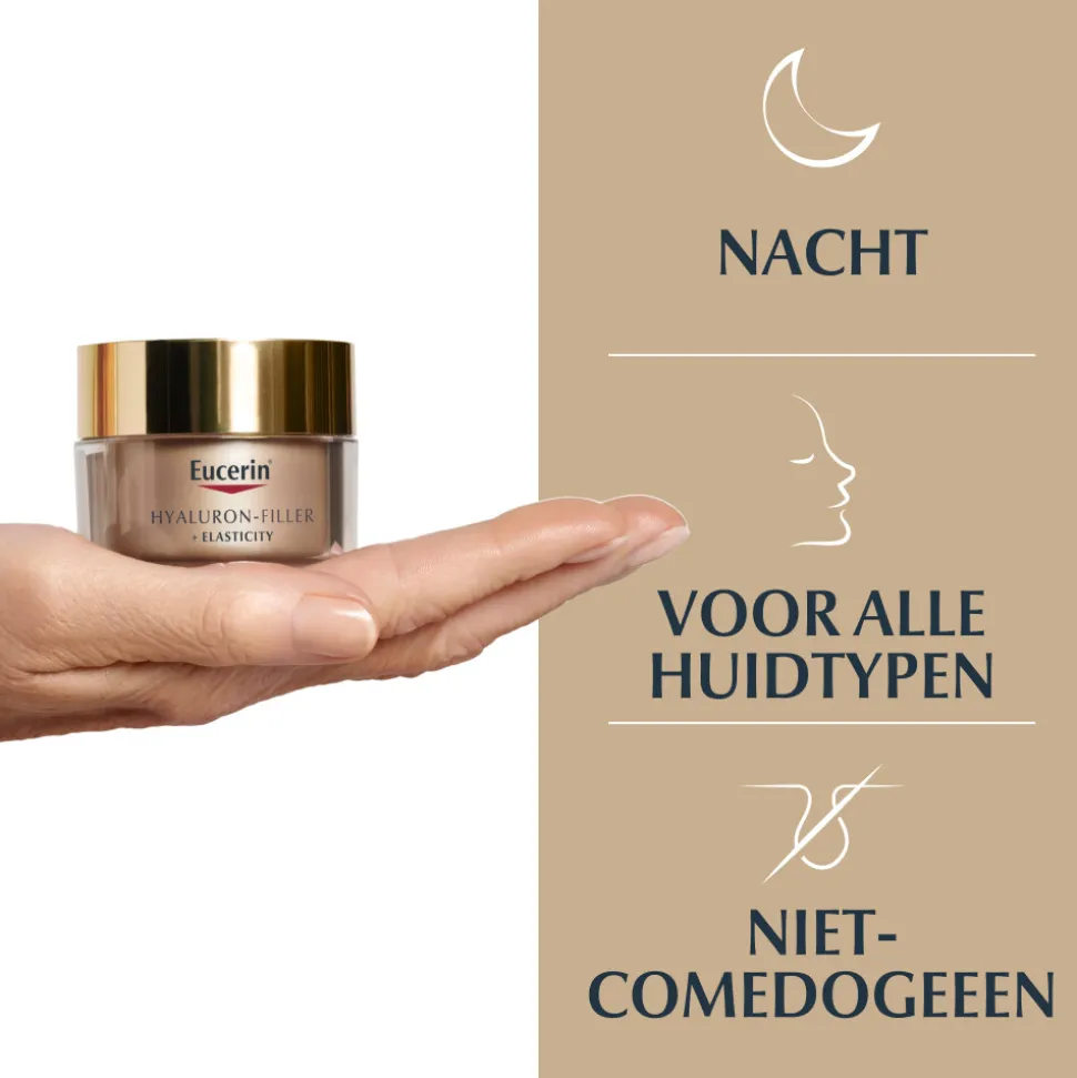 Eucerin Hyaluron-Filler + Elasticity Nachtcrème 50 ml