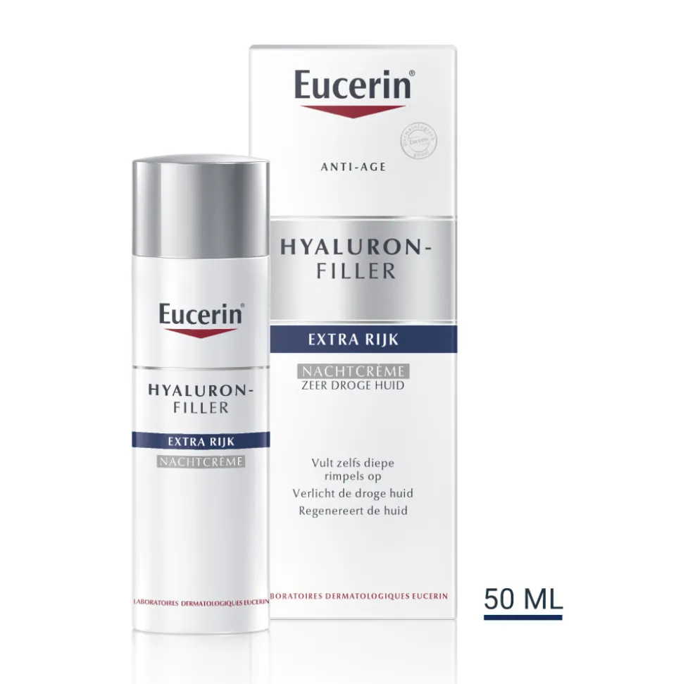 Eucerin Hyaluron-Filler Nachtcréme Extra Rijk 50 ml