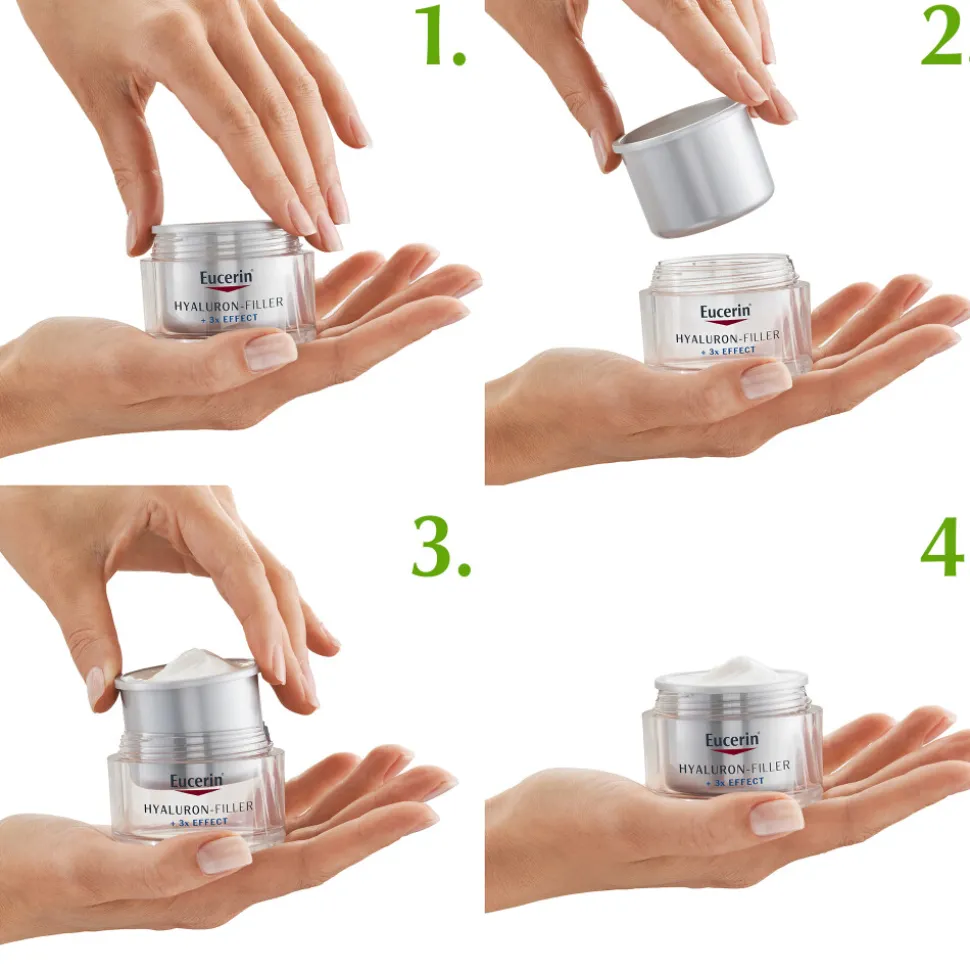 Eucerin Hyaluron-Filler + 3x Effect Dagcrème Droge Huid SPF 15 Navulling 50 ml