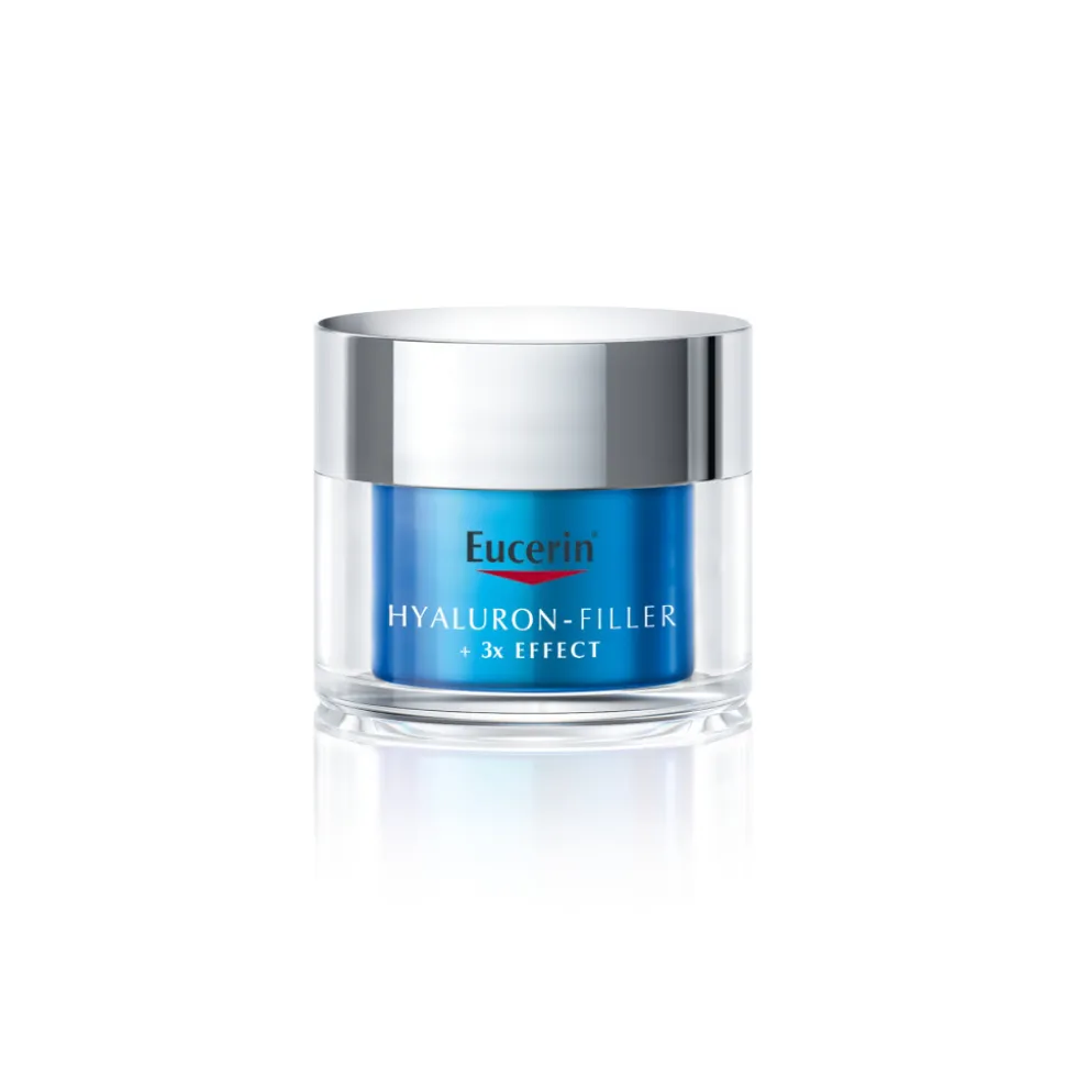Eucerin Hyaluron-Filler + 3x Effect Hydratatie Booster Nacht Gel Crème