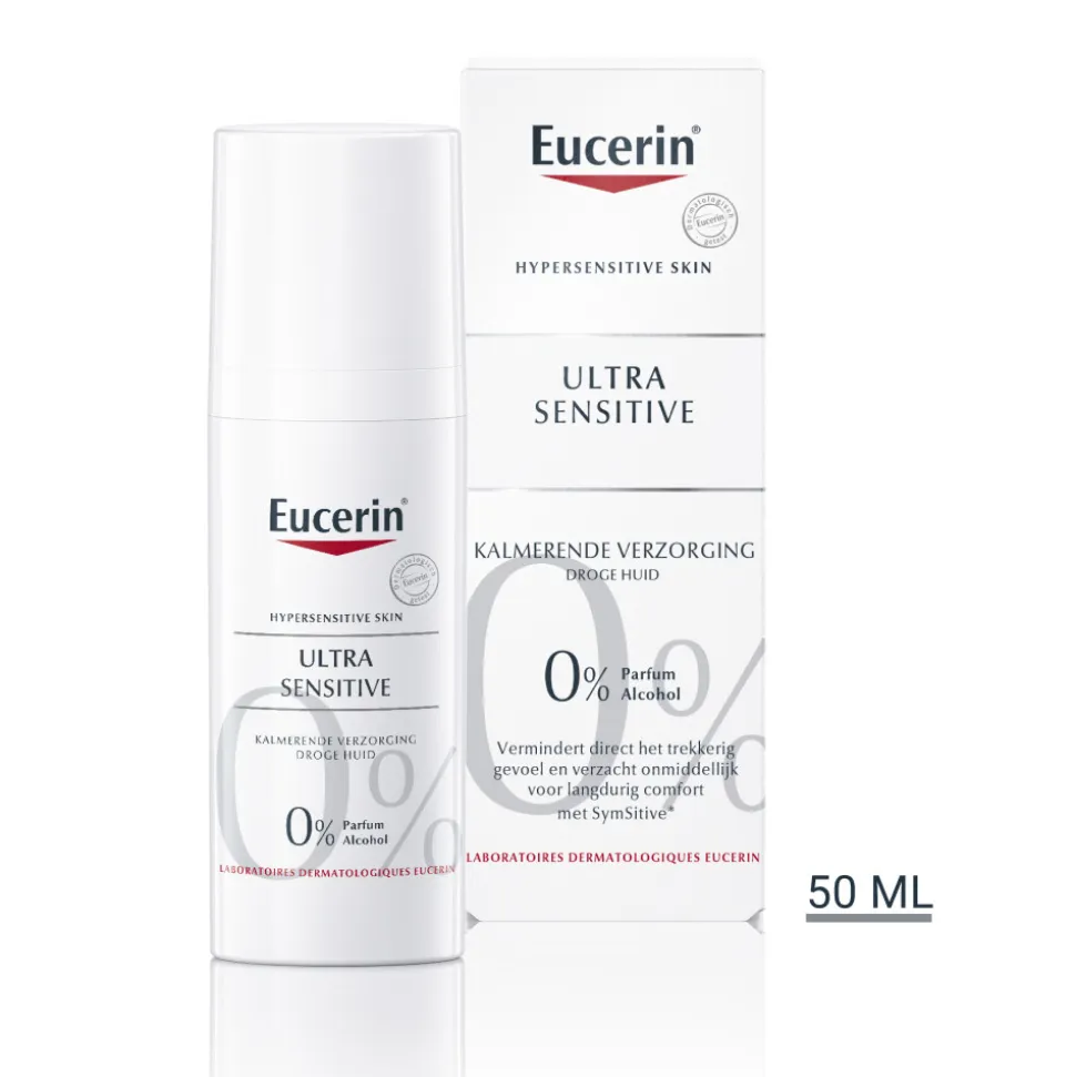 Eucerin UltraSENSITIVE Kalmerende Crème Droge Huid 50 ml