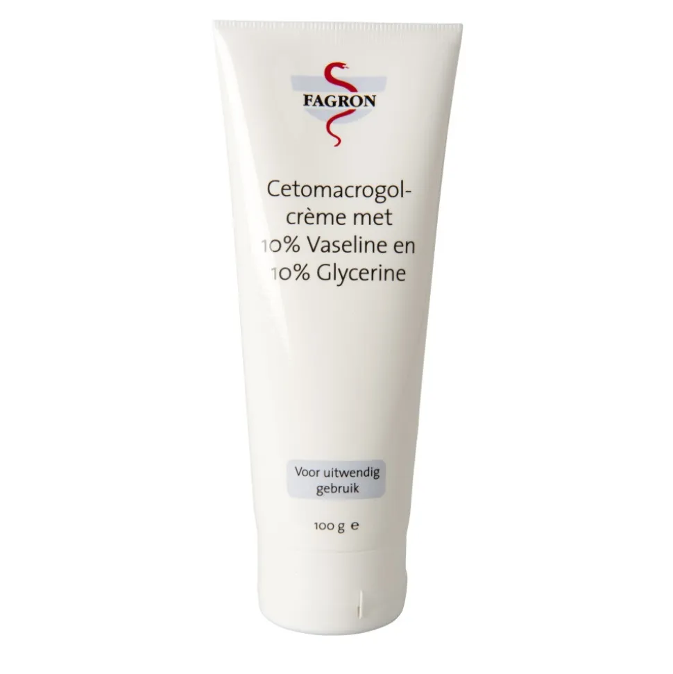 Fagron Cetomacrogol Crème 10% Vaseline & Glycerine 100 gr