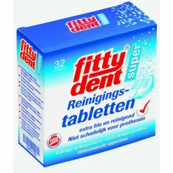 Fittydent Reinigingstabletten 32 stuks