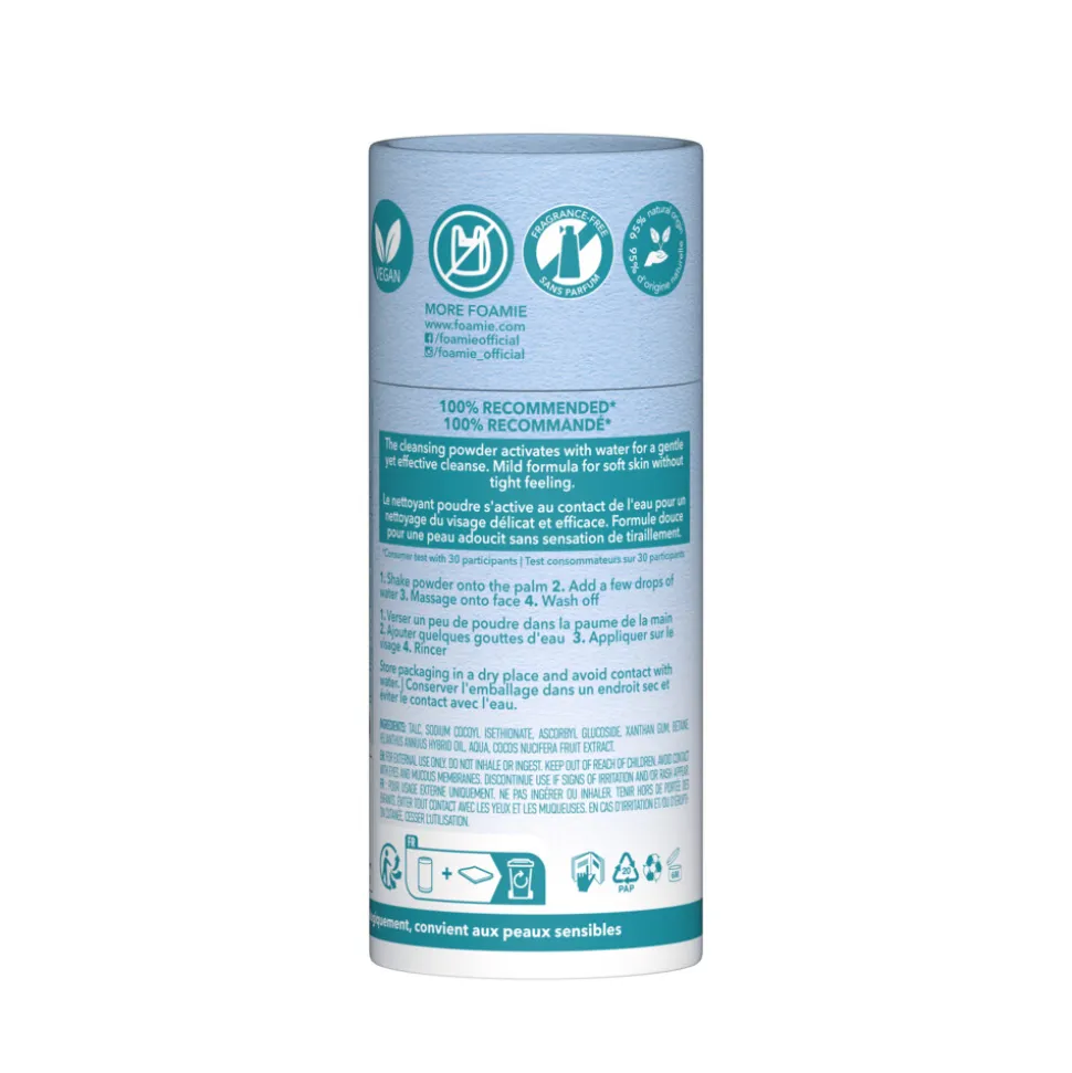 Foamie Powder-to-Milk Face Wash Magic Cleanse 40 gr
