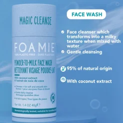 Foamie Powder-to-Milk Face Wash Magic Cleanse 40 gr
