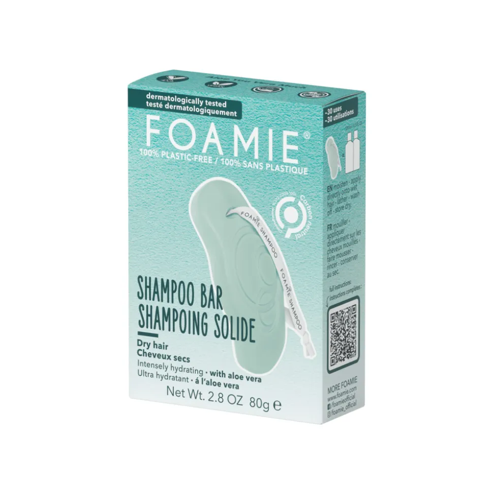 Foamie Shampoo Bar Aloe You Vera Much (Droog Haar)