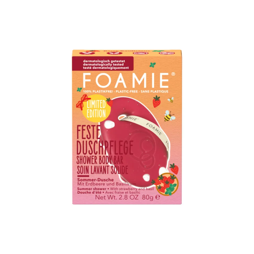 Foamie Shower Bar Berry Basilicious 80 gr