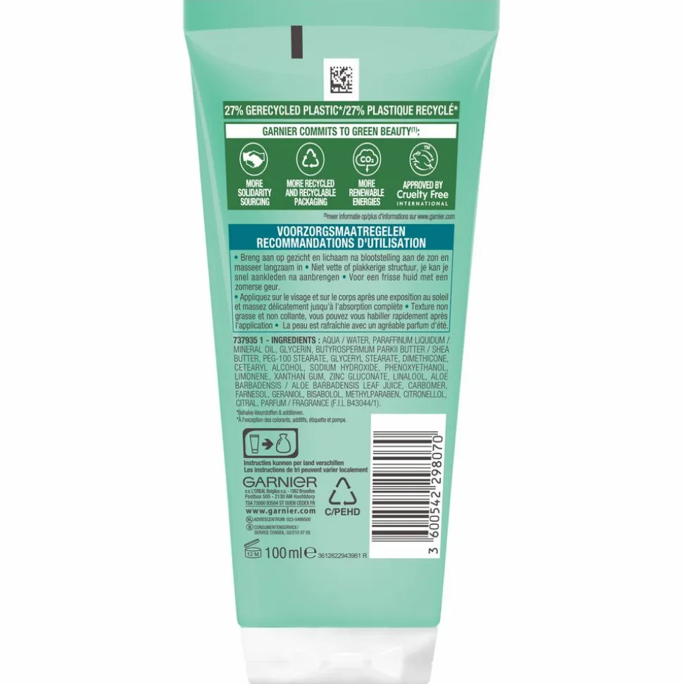 Garnier Ambre Solaire Aftersun Melk Reisformaat 100 ml